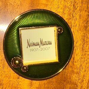 Neiman Marcus Green and Gold Picture Frame